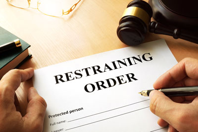 Restraining Order paperwork
